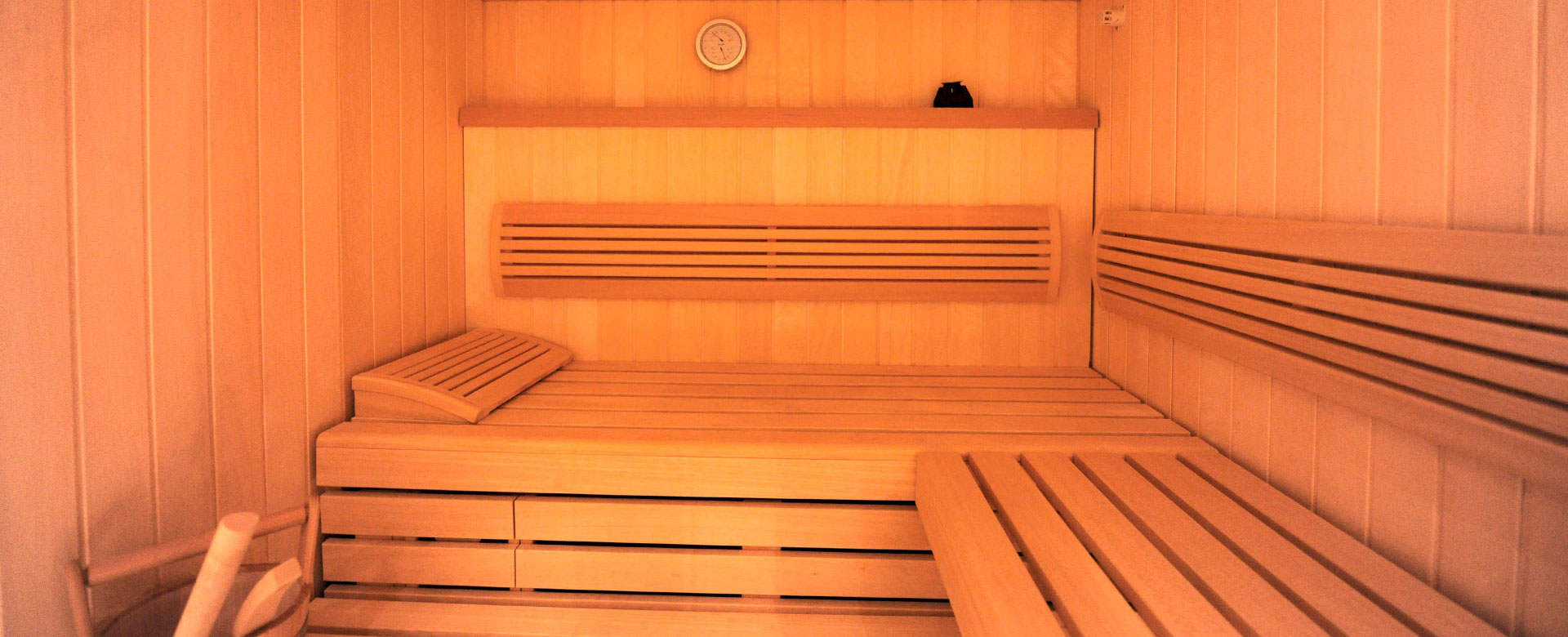 Sauna im Hotel