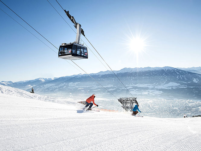 Skifahren, Nordkette Innsbruck